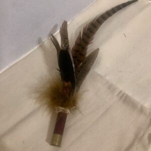Buckshot Feather Hat Clip